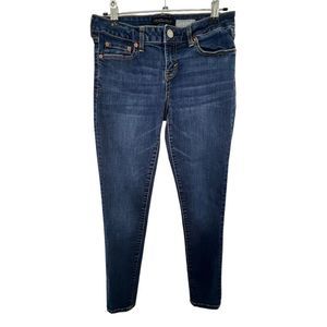 Aeropostale Dark Wash Mid-Rise Jeggings